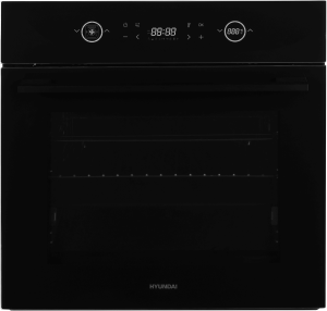 Духовой шкаф Электрический Hyundai HEO 6752 BG черное стекло