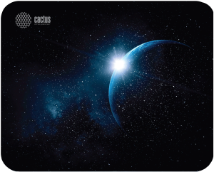 Коврик для мыши Cactus Space рисунок 220x180x2мм (CS-MPC-P04XS)