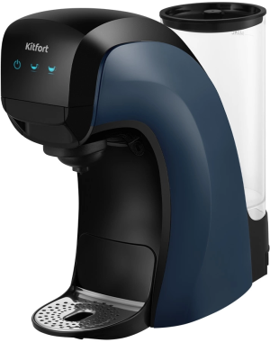 Кофемашина Kitfort КТ-7462 1450Вт синий/черный