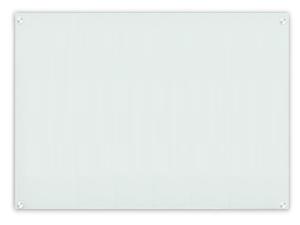 Доска стеклянная Deli 8736 стеклянная белый 90x120см стекло магнитный 4 магнита/2 маркера/стиратель