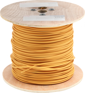 Кабель сетевой Buro BU-COP-050-LSZH UTP 4 пары cat.5E solid 0.50мм Cu 305м оранжевый