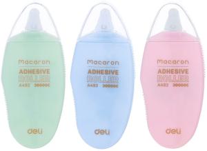 Клеющий роллер Deli EA49201 прозрачный блистер 6мм x 8м Macaron