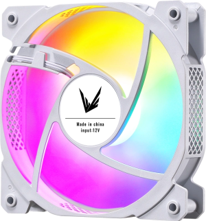 Вентилятор для корпуса Formula Cosmic 12WH RGB 120х120x25 белый 3-pin 4-pin (Molex) 22.3дБ (COSMIC 12WH FR) Ret