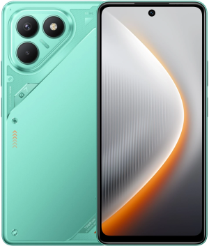 Смартфон Tecno Pova 7 Neo 256Gb 8Gb зеленый моноблок 3G 4G 6.8" 1080x2460 Android 14 50Mpix 802.11 a/b/g/n/ac NFC GPS GSM900/1800 Protect