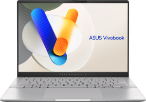 Ноутбук Asus VivoBook S14 OLED M5406WA-QD127 Ryzen AI 9 365 24Gb SSD1Tb AMD Radeon 880M 14" OLED WUXGA (1920x1200) без ОС silver WiFi BT Cam (90NB14P1-M007L0)
