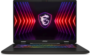 Ноутбук MSI Sword 16 HX B14VFKG-202US Core i7 14650HX 16Gb SSD1Tb NVIDIA GeForce RTX4060 8Gb 16" IPS FHD+ (1920x1200) Windows 11 Home Multi Language grey space WiFi BT Cam (9S7-15P214-202)