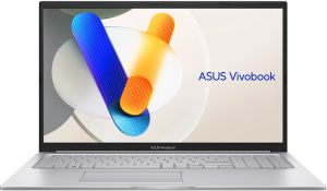 Ноутбук Asus Vivobook 17 X1704VA-AU398 Core i7 1355U 16Gb SSD1Tb Intel Iris Xe graphics 17.3" IPS FHD (1920x1080) без ОС silver WiFi BT Cam (90NB10V1-M00D20)