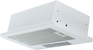 Вытяжка встраиваемая Krona Kamilla 600 slim белый управление: кнопочное (2 мотора)