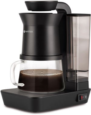 Кофеварка капельная Vitek Metropolis VT-8381 680Вт черный