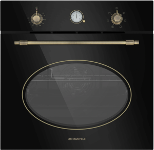 Духовой шкаф Электрический Maunfeld EOEFG.566RBG.RT черный