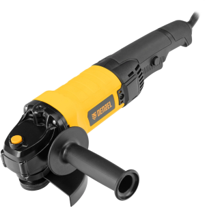 Углошлифовальная машина Denzel AGH125-1200A 1200Вт 11000об/мин рез.шпин.:M14 d=125мм (26909)