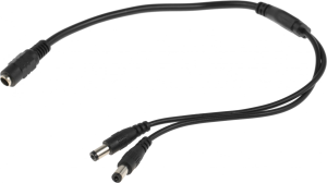 Разветвитель Falcon Eye W-SP1-2H DC (m)/2xDC (m) 0.4м черный
