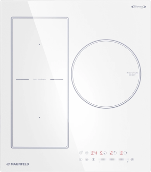 Индукционная варочная поверхность Maunfeld CVI453SBWH Inverter белый