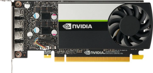 Видеокарта PNY PCI-E 3.0 T1000 NVIDIA T1000 4Gb 128bit GDDR6 1065/10000 mDPx4 HDCP Bulk low profile