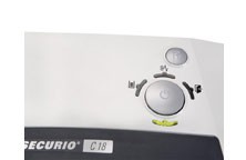 Шредер HSM C18-1.9x15 (секр.P-5) фрагменты 9лист. 25лтр. скрепки скобы пл.карты