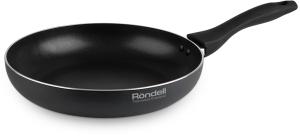 Сковорода Rondell Cassia RDA-1043 круглая 28см покрытие: Xylan Plus ручка несъемная (без крышки) графитовый