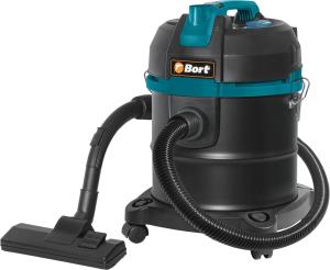 Строительный пылесос Bort BSS-1220 1200Вт (уборка: сухая/влажная) черный
