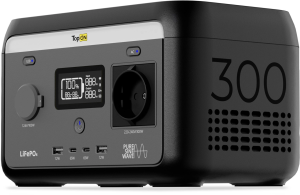 Электростанция портативная TopON Home TOP-H300 64000mAh 8A QC3.0/PD3.0 4xUSB черный/серый (103760)