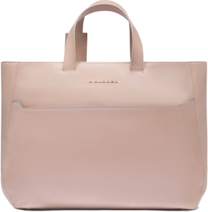 Деловая сумка женская Piquadro Blue Square BD6680B2/RO2 с отделением для ноутбука пудровый натур.кожа