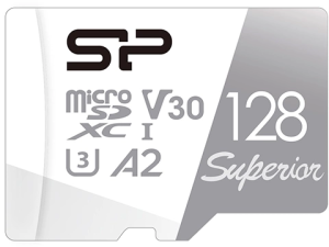 Флеш карта microSDXC 128GB Silicon Power SP128GBSTXDA2V20 Superior w/o adapter
