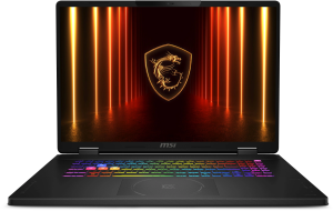 Ноутбук MSI Crosshair 18 HX AI A2XWGKG Core Ultra 9 275HX 32Gb SSD1Tb NVIDIA GeForce RTX5070 8Gb 18" IPS QHD+ (2560x1600) FreeDOS black WiFi BT Cam