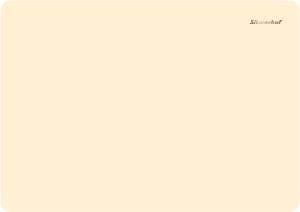 Доска для лепки Silwerhof 957017 Pearl прямоугольная A4 пластик кремовый
