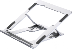 Подставка для ноутбука Buro BU-LS120 238x17x215мм 450г алюминий серебристый