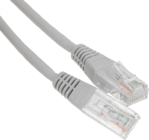 Патч-корд Lanmaster TWT-45-45-1.5-GY UTP RJ-45 вил.-вилка RJ-45 кат.5E 1.5м серый ПВХ (уп.:1шт)