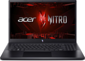 Ноутбук Acer Nitro V 15 ANV15-51-55MP Core i5 13420H 16Gb SSD512Gb NVIDIA GeForce RTX 3050 6Gb 15.6" IPS FHD (1920x1080) без ОС black WiFi BT Cam (NH.QN9CD.007)