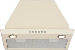 Вытяжка встраиваемая Elikor Врезной блок 52П-1000-Э4Д кремовый управление: кнопочное (1 мотор)