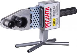 Сварочный аппарат для пластиковых труб Ресанта АСПТ-1000А 1кВт Тмакс.:300 парн.насад. (65/96)