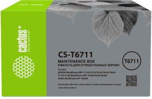 Бункер Cactus CS-T6711 (C13T671100 емкость для отработанных чернил) для Epson WorkForce WF-3620DWF/ WF-3640DTWF/WF-7110DTW