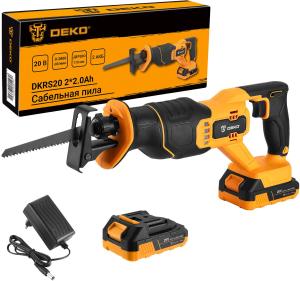 Сабельная пила Deko DKRS20 аккум. 2800ход/мин (063-4253)