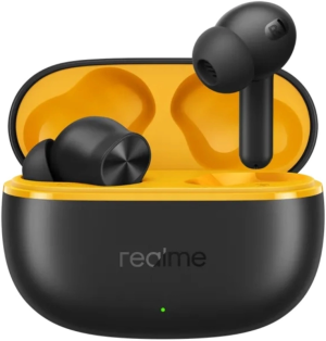 Гарнитура внутриканальные Realme Buds T200 Lite черный беспроводные bluetooth в ушной раковине (6941764454491)