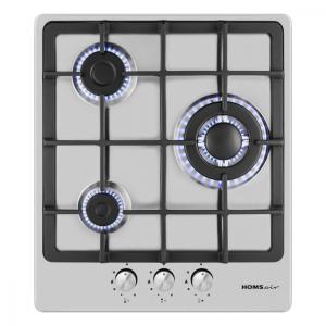 Газовая варочная поверхность HomsAir HGS433TGCS нержавеющая сталь