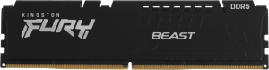 Память DDR5 16GB 6000MHz Kingston KF560C30BB-16 Fury Beast RTL Gaming PC5-48000 CL30 DIMM 288-pin 1.4В kit single rank с радиатором Ret