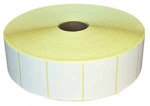 Термоэтикетки Cactus Eco CS-TE58404000 сег.:58x40мм самоклей. 4000шт/рул белый