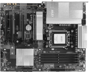 Материнская плата MSI PRO B850-P WIFI  SocketAM5 AMD B850 4xDDR5 ATX AC`97 8ch(7.1) 5Gigabit RAID+HDMI