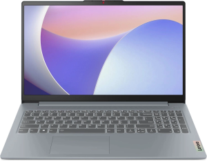 Ноутбук Lenovo IdeaPad Slim 3 15IRH8 Core i7 13620H 16Gb SSD512Gb Intel UHD Graphics 15.6" IPS FHD (1920x1080) без ОС grey WiFi BT Cam (83EM00H6IN)