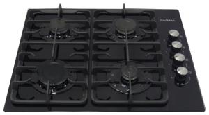 Газовая варочная поверхность Darina 1T1 BGC 341 12 B стекло черное