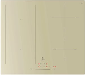 Индукционная варочная поверхность Lex EVI 641A IV слоновая кость