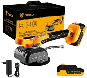 Виброприсоска Deko DKTT20 желтый (063-4377)