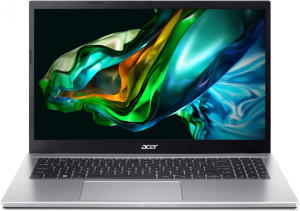 Ноутбук Acer Aspire 3 A315-44P-R9SZ Ryzen 7 5700U 8Gb SSD512Gb AMD Radeon Graphics 15.6" IPS FHD (1920x1080) без ОС silver WiFi BT Cam (NX.KSJCD.008)