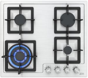 Газовая варочная поверхность Krona CALORE 60 IX нержавеющая сталь