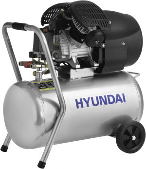 Компрессор поршневой Hyundai HYC 40250LMS масляный 400л/мин 50л 2200Вт серебристый/черный