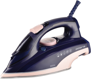 Утюг Polaris PIR 3074 SG AA 3000Вт синий/розовый