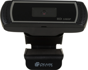 Камера Web Оклик OK-C013FH черный 2Mpix (1920x1080) USB2.0 с микрофоном