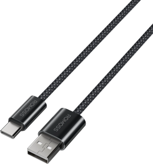 Кабель Romoss CB3038 1746960 ver2.0 USB (m)-USB Type-C (m) 1.2м черный
