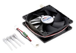 Вентилятор для корпуса Zalman ZM-F2 Plus (SF) 90х90x25 черный 3-pin 23дБ Ret