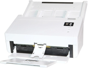 Сканер протяжный Avision AD345GL (000-1093-02G) A4 белый/черный